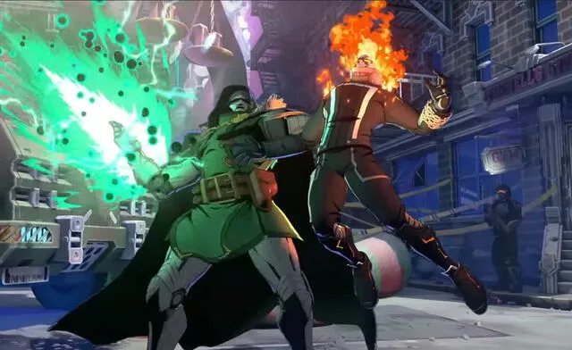 Doctor Doom and Ghost Rider, iconic Marvel Comics characters, were annouced as playable on the newest Marvel and PlayStation game. Photo: PlayStation Studios Doctor Doom and Ghost Rider, iconic Marvel Comics characters, were annouced as playable on the newest Marvel and PlayStation game. Photo: PlayStation Studios