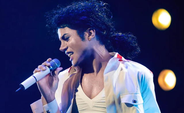 This is the first image revealed about Michael Jackson's biopic, directed by Antoine Fuqua and starring his nephew Jaafar Jackson. Photo: Variety This is the first image revealed about Michael Jackson's biopic, directed by Antoine Fuqua and starring his nephew Jaafar Jackson. Photo: Variety
