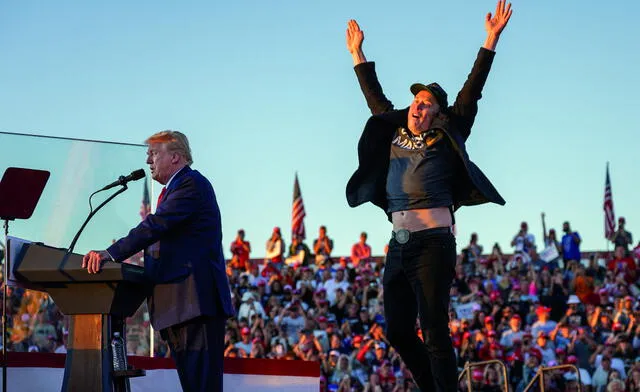Elon Musk and Donald Trump were closed during the President's campaign, when the South-African mogul fund him. Photo: AFP News Elon Musk and Donald Trump were closed during the President's campaign, when the South-African mogul fund him. Photo: AFP News