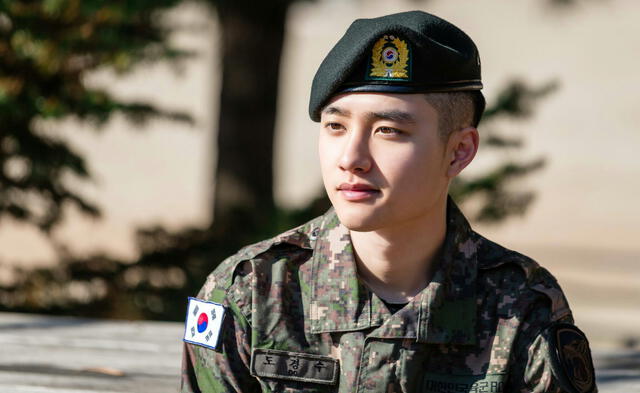 DO, EXO, Kpop, servicio militar
