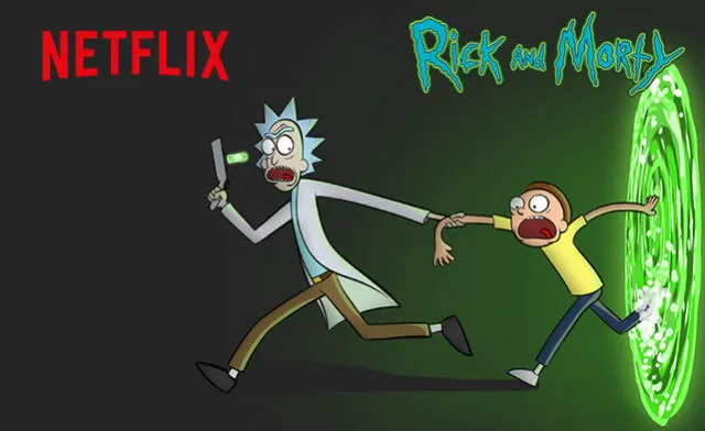 Rick y Morty 4 estará disponible en Netflix.