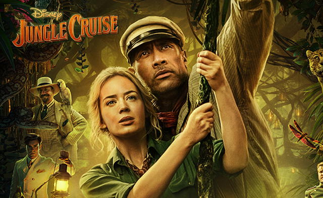 Jungle Cruise está protagonizada por Dwayne Johnson.