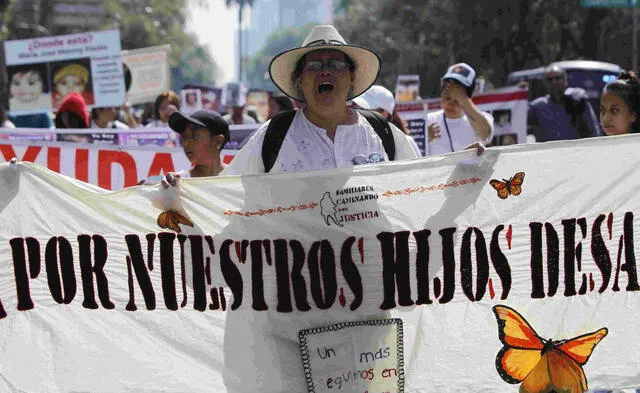 México: Madres de desaparecidos marchan porque hijos no caigan en el olvido