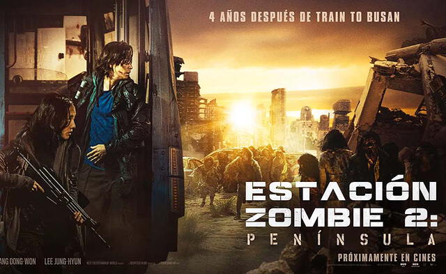 Estación Zombie 2: Península, es una de las películas de terror más esperadas del 2020.
