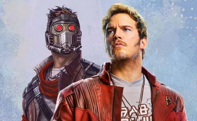 Chris Pratt es Star-Lord en la saga de Guardianes de la Galaxia.