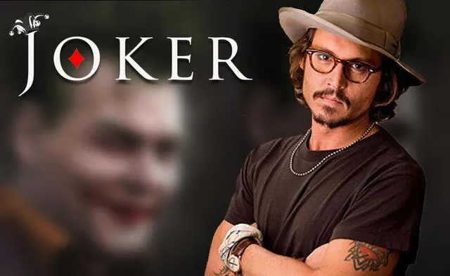 Miles de fanáticos de Johnny Depp desean que este interprete al Joker.