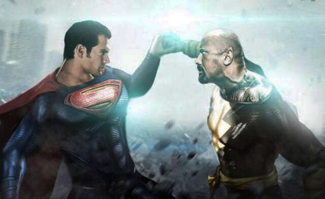 El encuentro entre Superman y Black Adam es algo que miles de fanáticos desearían ver en la pantalla grande.