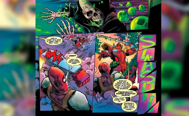 Deadpool #1 segundo avance. Créditos: Marvel Comics