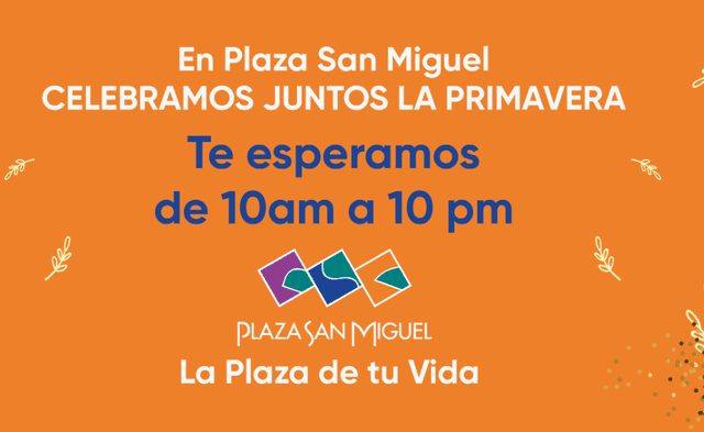 Plaza San Miguel abrirá de 10.00 a. m. a 10.00 p. m. Foto: Plaza San Miguel