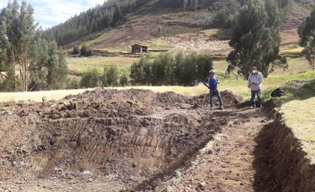 68 microreservorios se construyen en distritos de Trujillo. Prensa GORE.