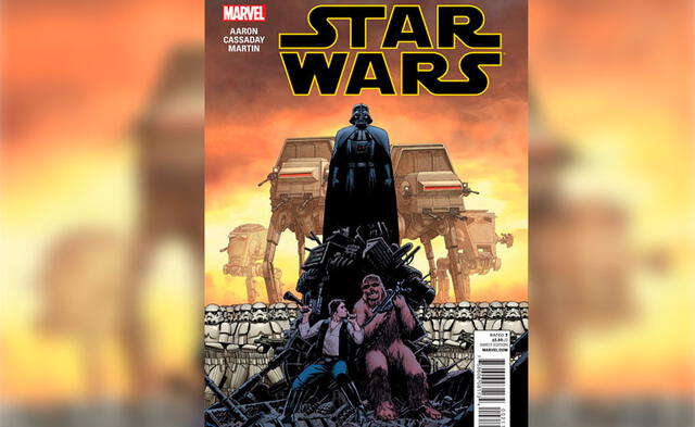 Darth Vader vuelve en las viñetas
