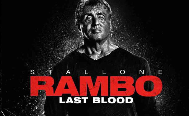Rambo: Last Blood se encuentra en cartelera.