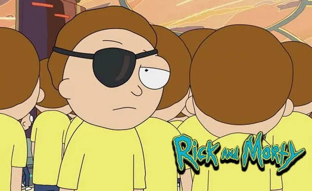 El Morty Malvado es uno de los antagonistas principales de la serie animada.