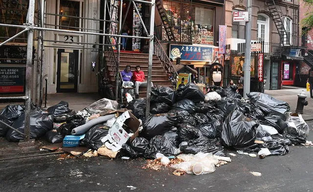 Una encuesta reciente de la revista Time Out clasificó a Nueva York como la segunda ciudad más sucia del mundo. Foto: New York Post