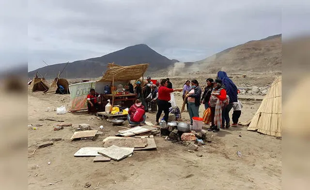 Invasión de terrenos en Chimbote