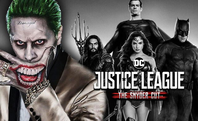 El Joker de Jared Leto tiene un referencia en el tráiler de Snyder Cut. Créditos: composición