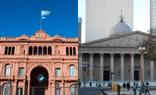 En la histórica Plaza de Mayo se encuentra la Casa Rosada y la Catedral de Buenos Aires. Foto: La República   