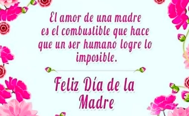  Día de la Madre 2023: imágenes para enviar a mamá. Foto: Pinterest   