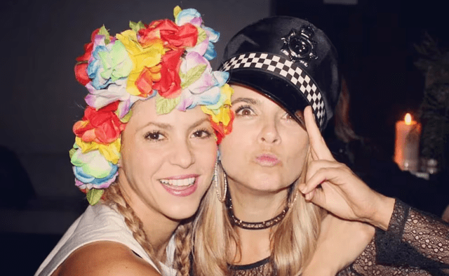 Shakira y Kathy Kopp. Foto: difusión   