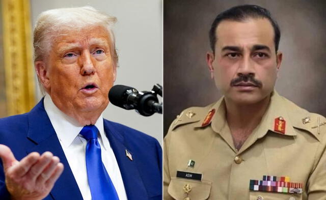 Munir y Trump se reunieron para almozar y discutir una alianza comercial. Munir y Trump se reunieron para almozar y discutir una alianza comercial.