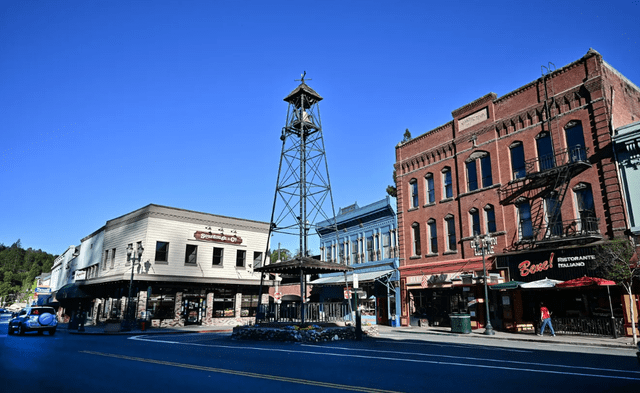  Placerville, California lies in the heart of the 'Golden state' which boomed after the discovery of Gold. Photo: AFP    