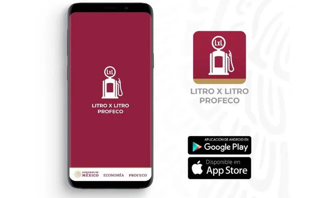 LitroxLitro, app desarrollada por Profeco.