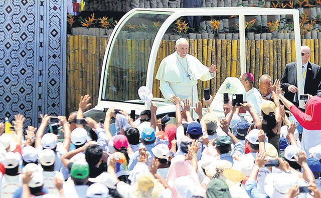 El Gobierno de Dina Boluarte declarará duelo nacional por la muerte del papa Francisco durante tres días. Foto: Andina. El Gobierno de Dina Boluarte declarará duelo nacional por la muerte del papa Francisco durante tres días. Foto: Andina.