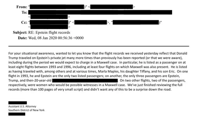  Trump voló varias veces en aviones del caso Epstein. Foto: CNN<br>    