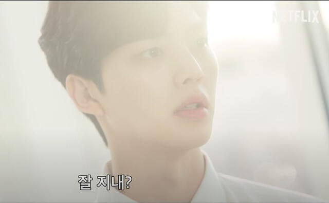 Sunoh preguntando a Jojo. Foto: Netflix Korea