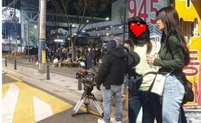 Las imágenes de Ji Chang Wook y Kim Yoo Jung grabando sus escenas del dorama Convenience Store Saet Byul en la calle se hicieron viral en redes sociales.