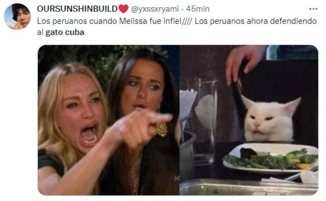 Rodrigo ‘Gato’ Cuba y Ale Venturo: estos son los memes de la supuesta infidelidad del futbolista