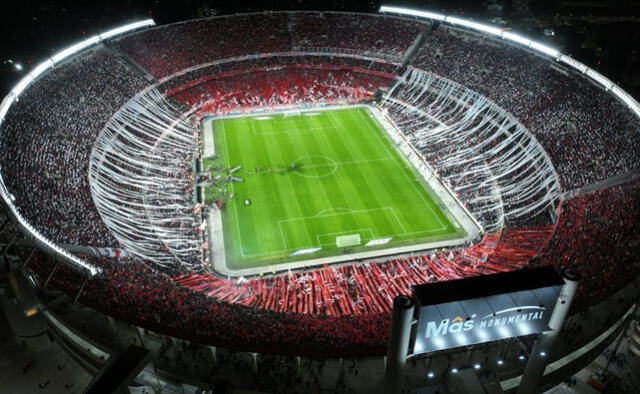 El Estadio Más Monumental es el recinto deportivo de mayor capacidad en Sudamérica. Foto: River Plate 