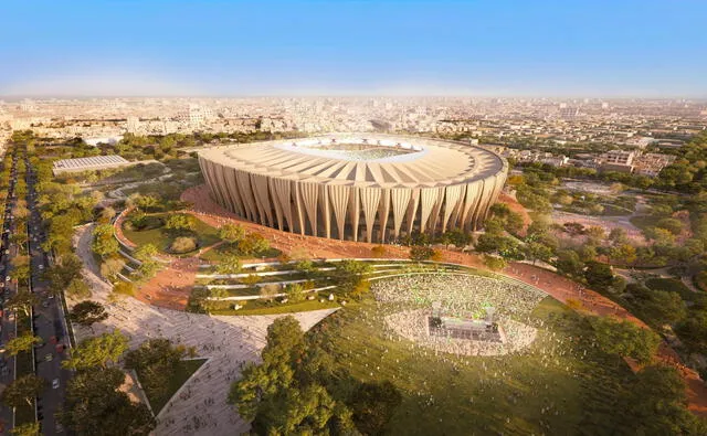  Prince Faisal bin Fahad Sports City Stadium tendrá capacidad para 46.865 espectadores. Foto: Arabia Saudita   