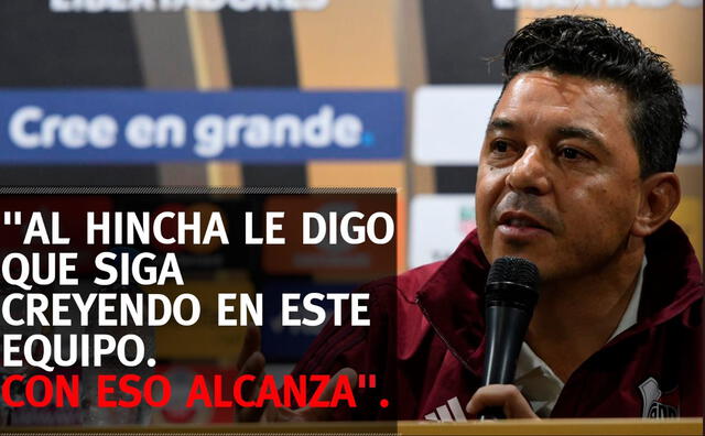 Boca vs River: declaraciones de Marcelo Gallardo en la previa de la semifinal.