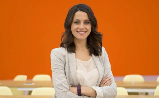 Inés Arrimadas, lideresa del partido Ciudadanos. Foto: Internet.