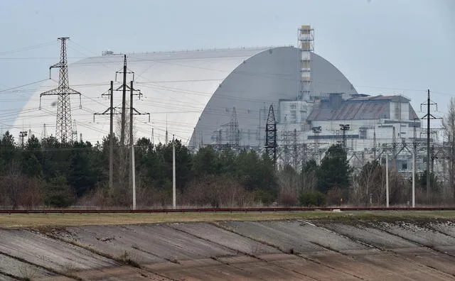 Chernobyl fue tomada por soldados rusos el último 24 de febrero. Foto: AFP