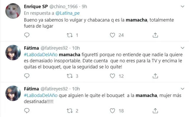 Cibernautas criticaron a Cathy Sáenz. Foto: Captura Twitter.