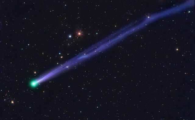 Cometa verde pasará cerca de la Tierra después de 50.000 años Foto: Difusión    