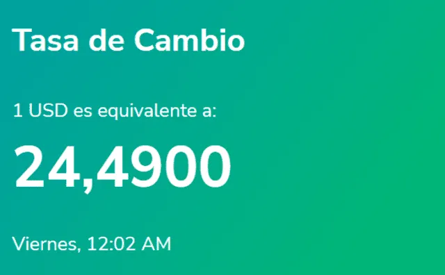 Yummy Dólar de HOY, viernes 7 de abril: precio del dólar en Venezuela. Foto: captura de yummy-dolar.wepp.app   