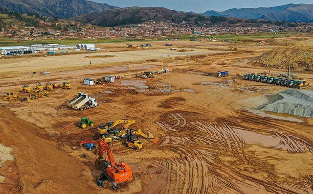  Comunidades campesinas de Yanacona, Ayllopongo y Racchi Ayllo rodean el nuevo aeropuerto de Chinchero. Foto: El Peruano   