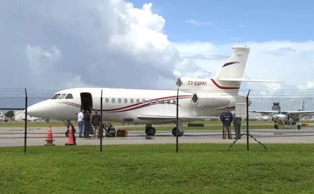  El avión ha sido descrito por los funcionarios como el equivalente venezolano del Air Force One. Foto: Telemundo   