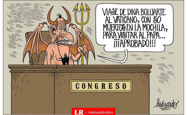 Caricatura de Heduardo del día 18 de mayo. Foto: La República Caricatura de Heduardo del día 18 de mayo. Foto: La República