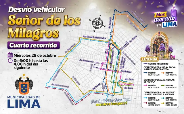 Plan de desvíos
