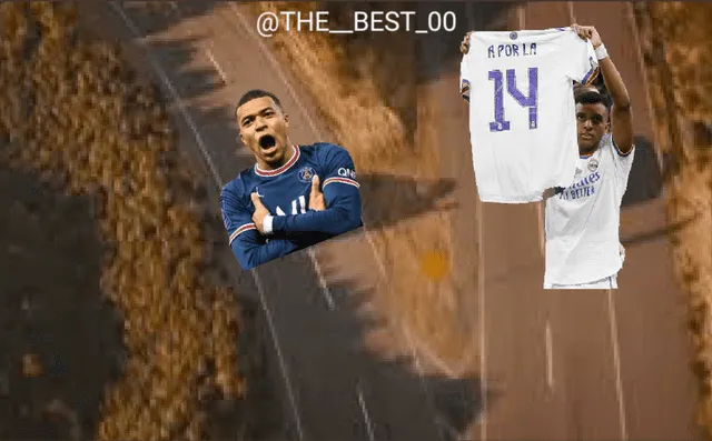 Mbappé y Real Madrid tendrían caminos separados para la siguiente temporada. Foto: Twitter @THE__BEST_00