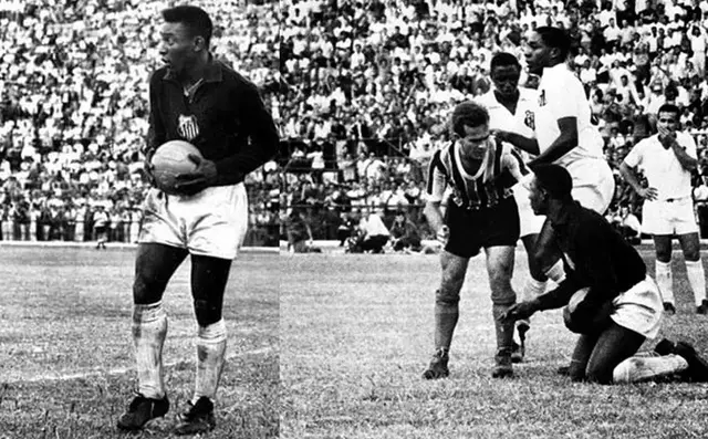 Pelé, arquero, club Santos