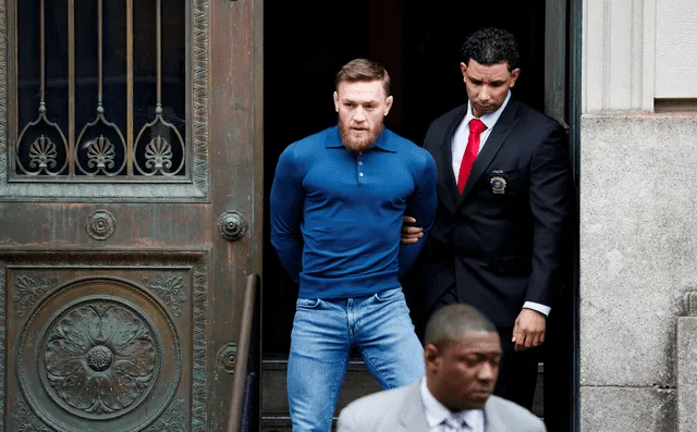 Esta no es la primera vez que McGregor es arrestado, pues en el 2018 ya había sido detenido por un incidente violento en Nueva York. Foto: EFE.