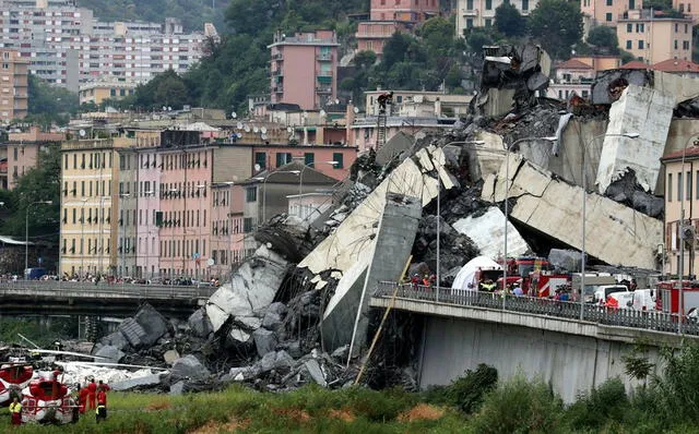 Génova: Un peruano entre las víctimas mortales de caída de puente Morandi