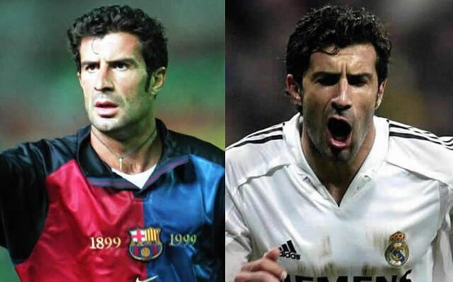 Figo fue campeón en ambos clubes