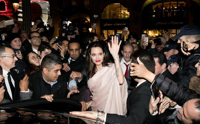 Angelina Jolie recorre Paris junto a sus seis hijos|FOTOS