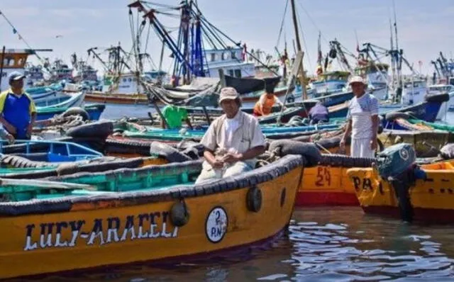 Pescadores del Perú.   